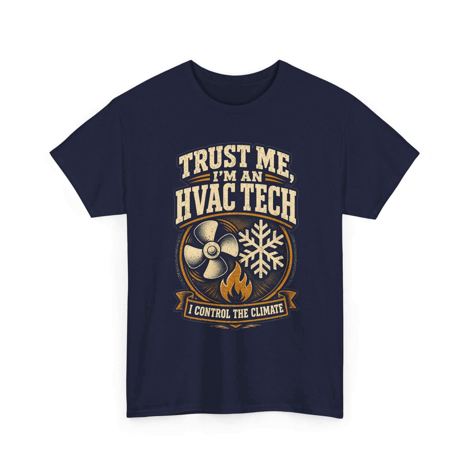 Funny HVAC technician graphic tee from Shop After Shift Co — additional view