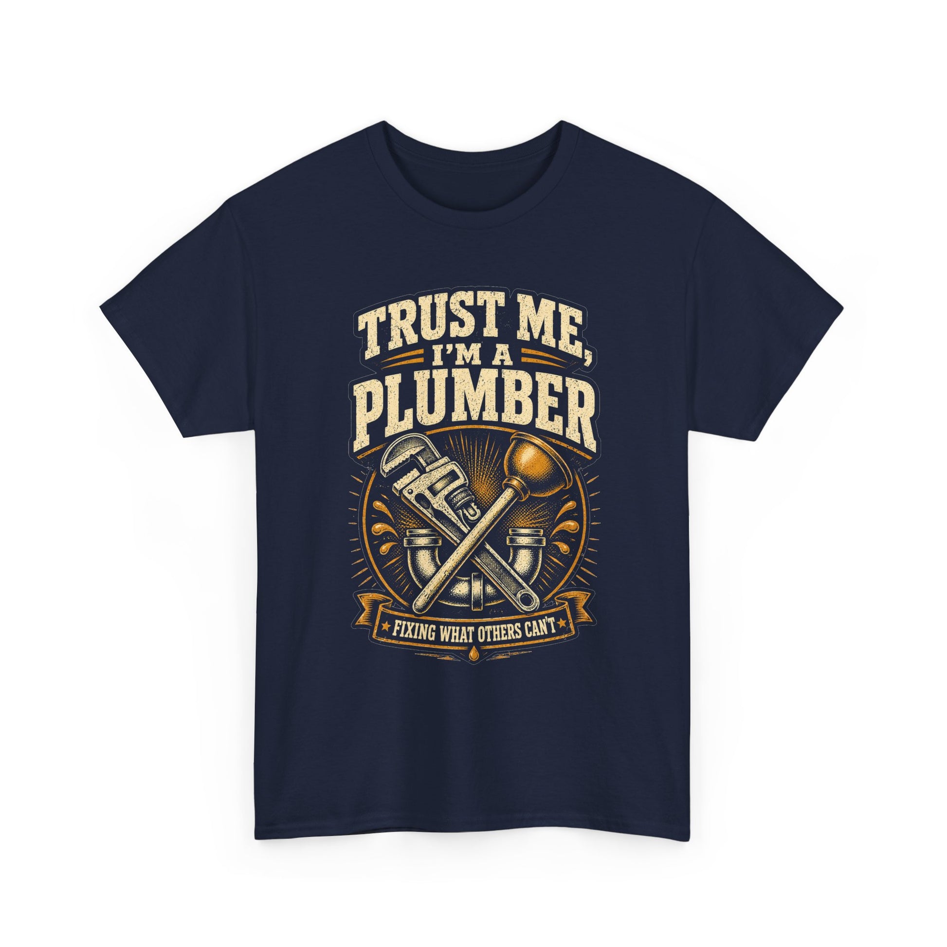 Funny plumber graphic tee from Shop After Shift Co — additional view